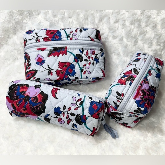 Brand New Vera Bradley 4 Piece Cosmetic Organizer Travel Set, NWT - Picture 6 of 10